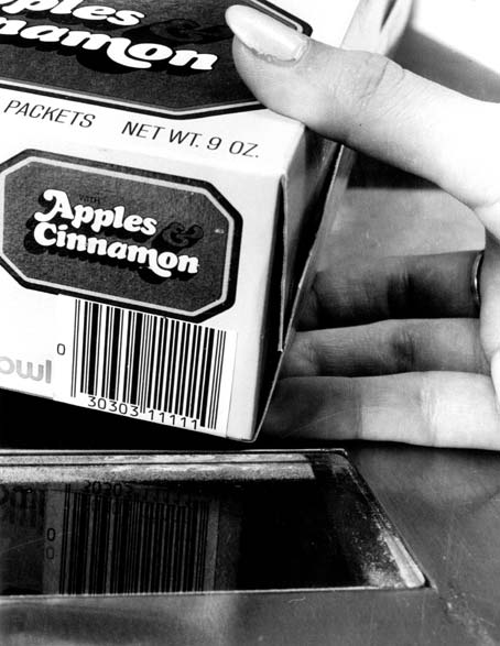 Sistema de código de barras, inventado por IBM.