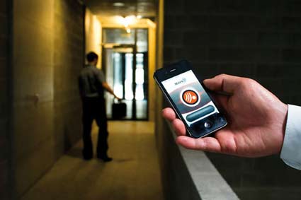 El dispositivo Secu4bags salta como una alarma.