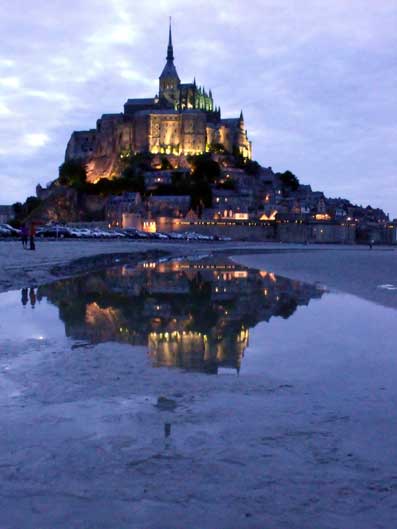 Mont Saint Michel.