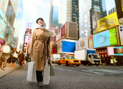 Compras online y en tienda física.