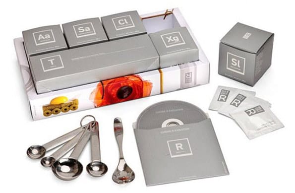 Kit de coctelería molecular.