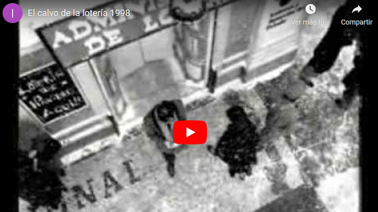 Video anuncio de el calvo de la Lotería