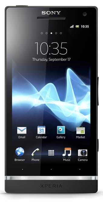 El nuevo Sony Xperia S viene con Android Gingerbread.