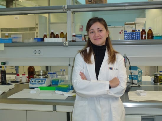 Belén San Román, principal investigadora del descubrimiento contra la obesidad.