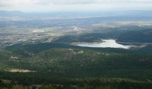 Vista de la Sierra de Guadarrama.