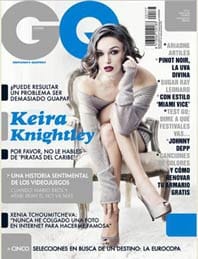 Portada de la revista 'GQ' de mayo de 2012.