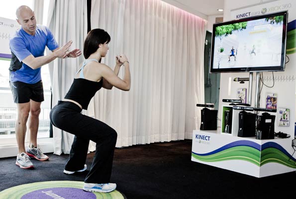 Con Kinect Fitness puedes lograr el cuerpo de Pilar Rubio o Jennifer Aniston.