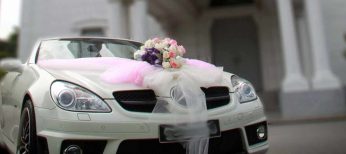 El coche de boda, sea de alquiler o familiar, tiene que ser espectacular