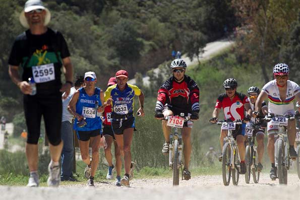 Carrera de los 101 km de Ronda.
