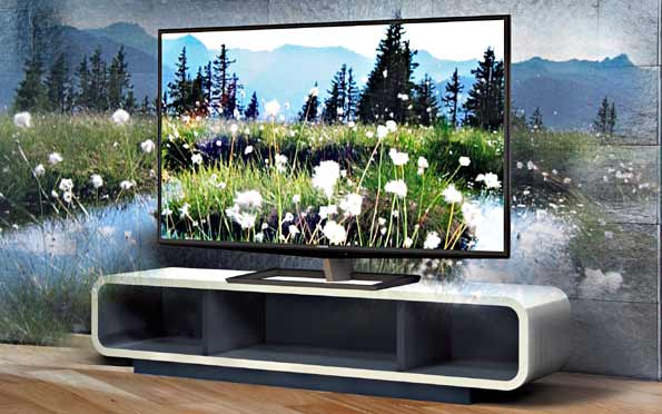 Televisor 3D sin gafas de Toshiba.
