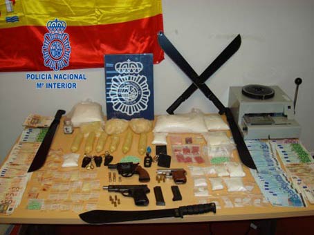 Droga china intervenida, llamada Kai Xin Guo.