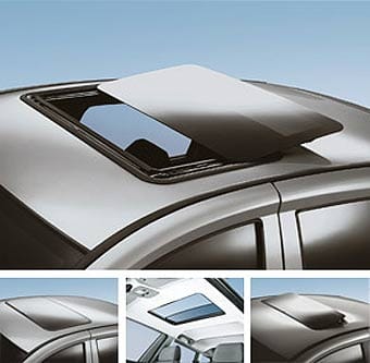 Techo solar de un coche.