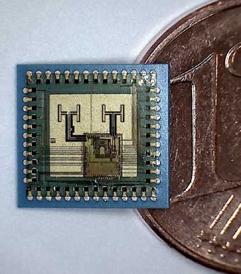 Chip para aparcar sin roces del proyecto Success.