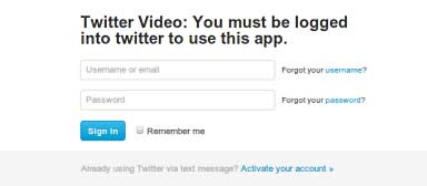 Pantalla de phising en Facebook con la excusa de verlo por Twitter.