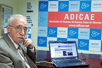 Manuel Pardos, presidente de ADICAE.