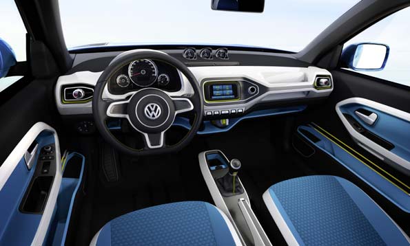 Interior del Taigun, el prototipo SUV compacto de Volkswagen.