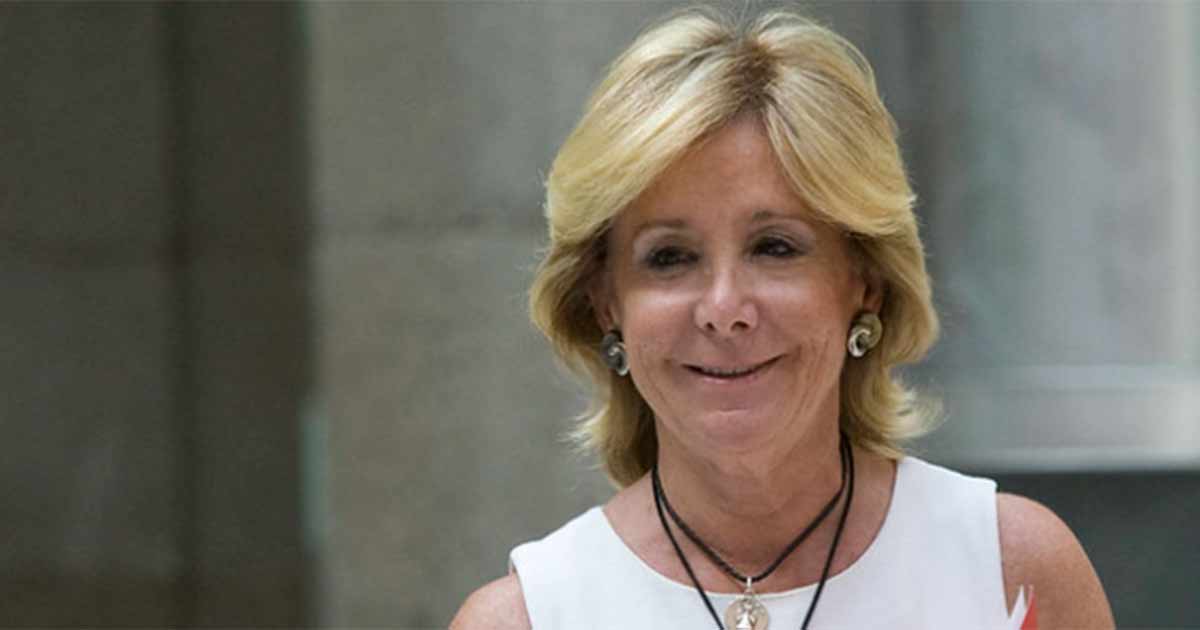 Fecha en la que Esperanza Aguirre se retiró de la primera línea de la política
