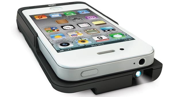 Carcasa proyector para el iPhone.