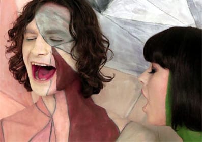El artista Gotye en el videoclip de la canción 'Somebody That I Used To Know'.