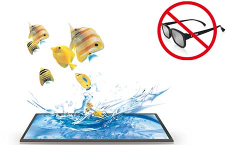 Los televisores del futuro no necesitarán gafas para ver las películas en 3D.