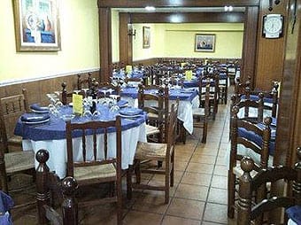 Restaurante con menú del día.