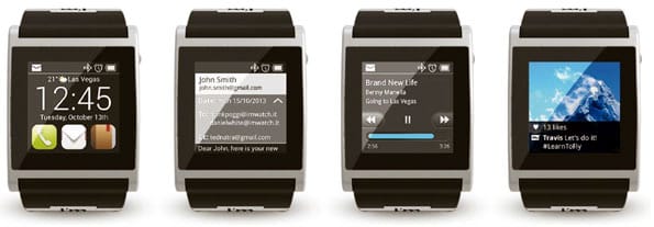 El reloj ImWatch que se conecta al teléfono móvil.