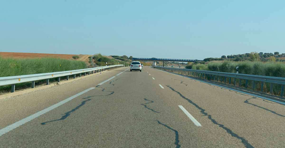 Los tramos de carretera 'blancos' sin accidentes se duplican en 10 años