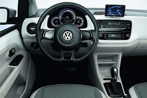 Interior del eléctrico Volkswagen e-up!
