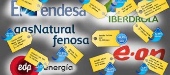 Teléfonos de las cinco comercializadoras de último recurso, Endesa, Iberdrola, Unión Fenosa, Hidrocantábrico y EoN