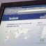 Acceso a la red social Facebook desde su pantalla de login.