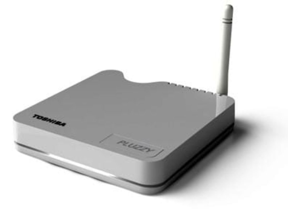 La caja Pluzzy de Toshiba.