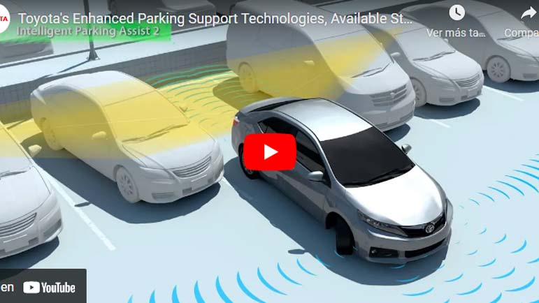 Video explicativo de cómo aparca el nuevo Toyota