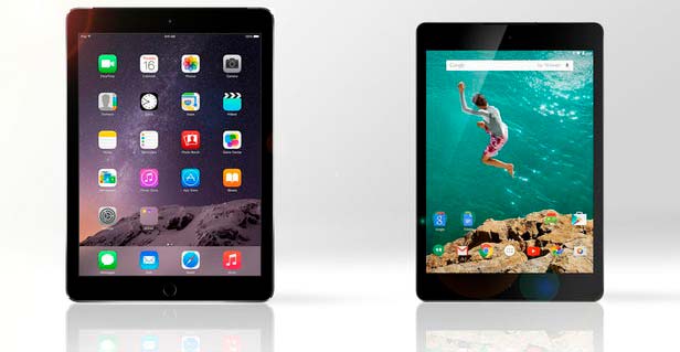 Comparativa de la tableta Nexus 9 vs iPad Air 2, cuál es mejor?-1