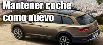 Cómo mantener el coche como nuevo con estos 4 trucos