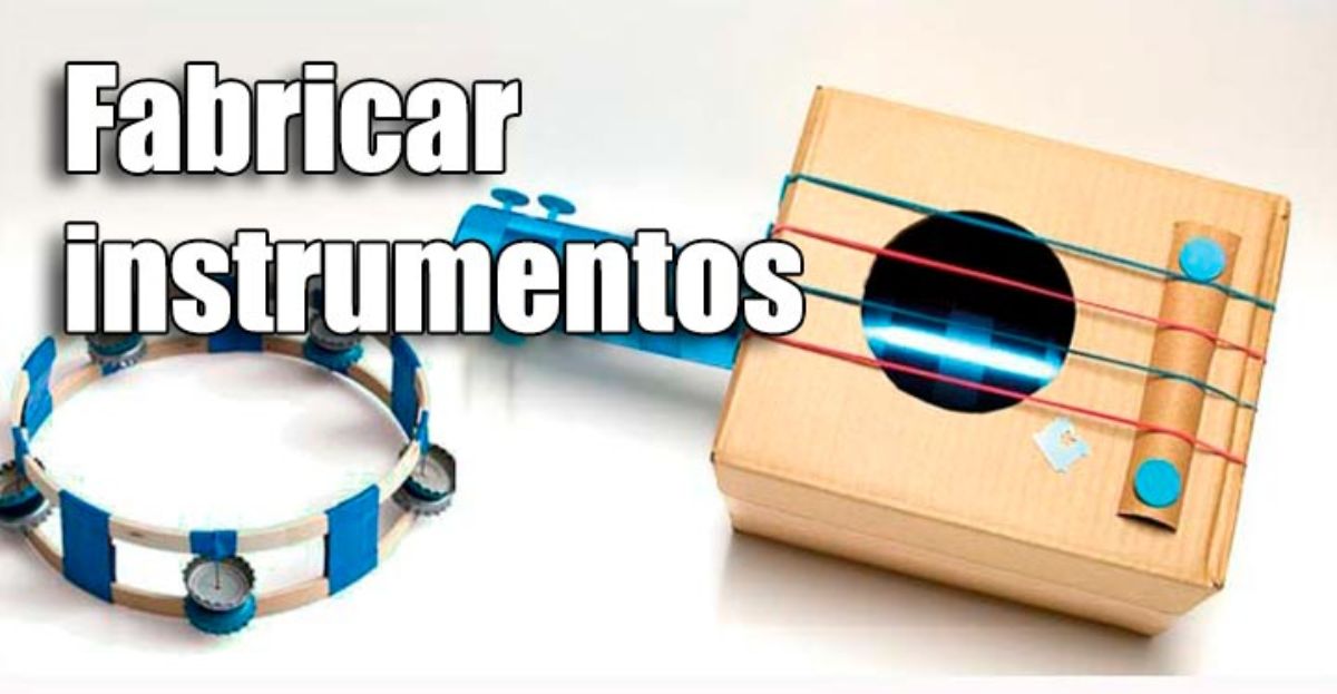 Cómo fabricar 5 instrumentos musicales para niños
