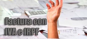 Cómo hacer una factura con IVA e IRPF
