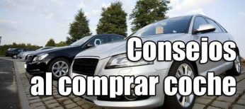 Consejos a la hora de comprar un coche