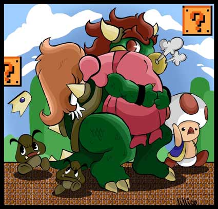 Imagen del videojuego de Super Mario