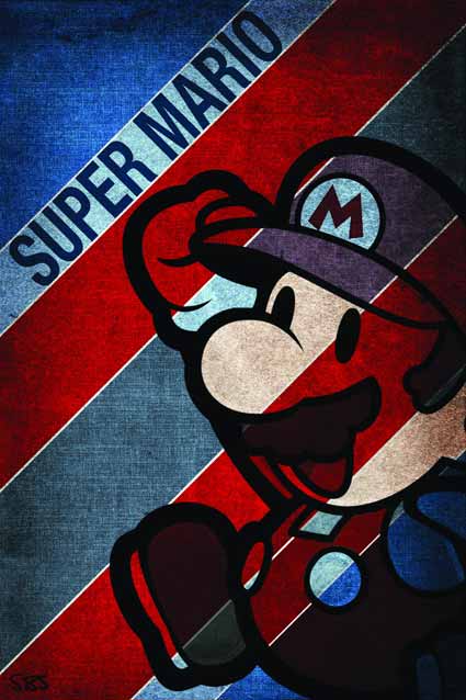 Dibujo de Super Mario