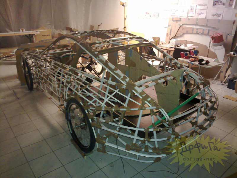 Forma del Porsche terminada