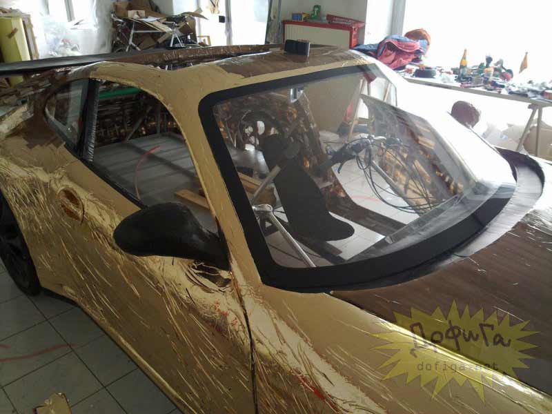 Incorporar las lunas al coche