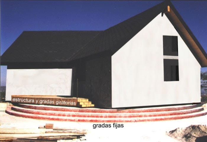 Diseño de una vivienda giratoria