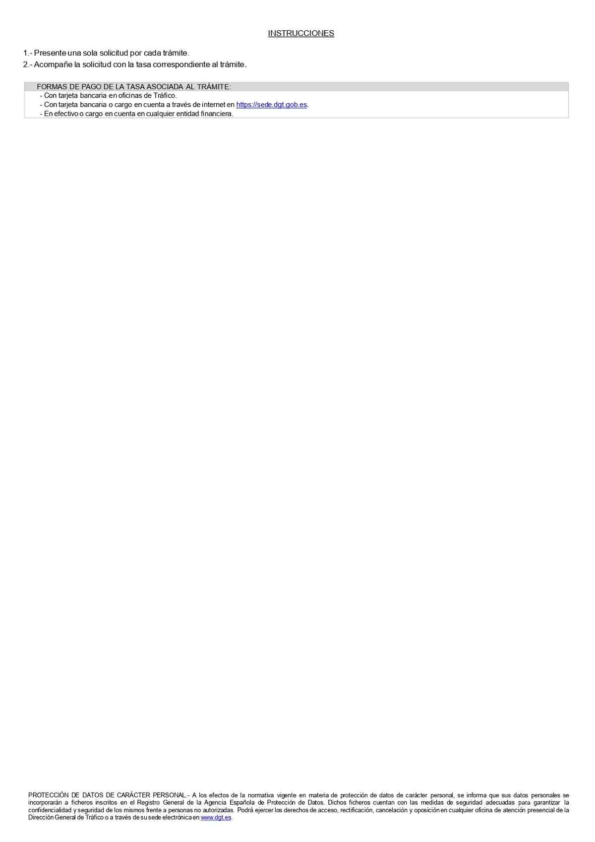 Trámites para conductores página 2