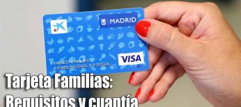 Tarjeta familias de Madrid