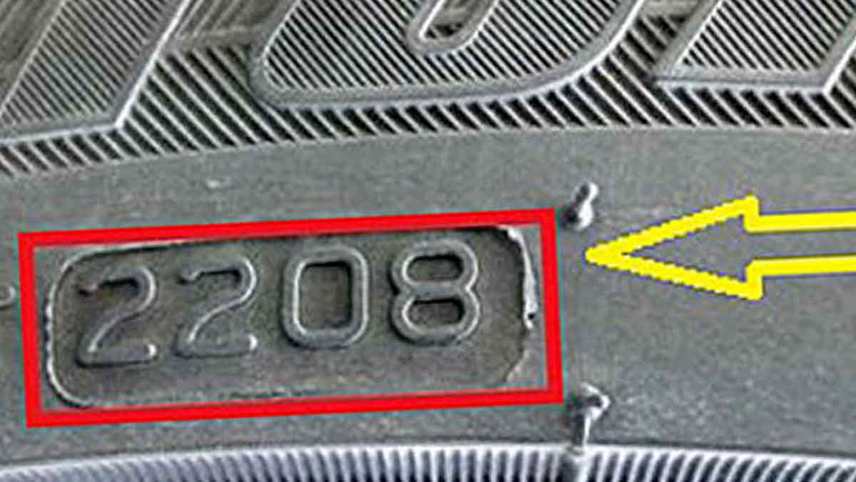 Código DOT de una rueda