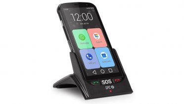 El móvil para los mayores, con tapa y botón SOS