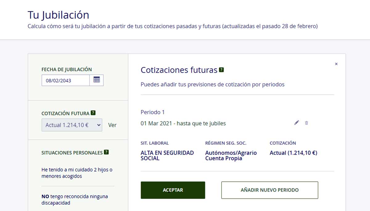 Cotizaciones futuras