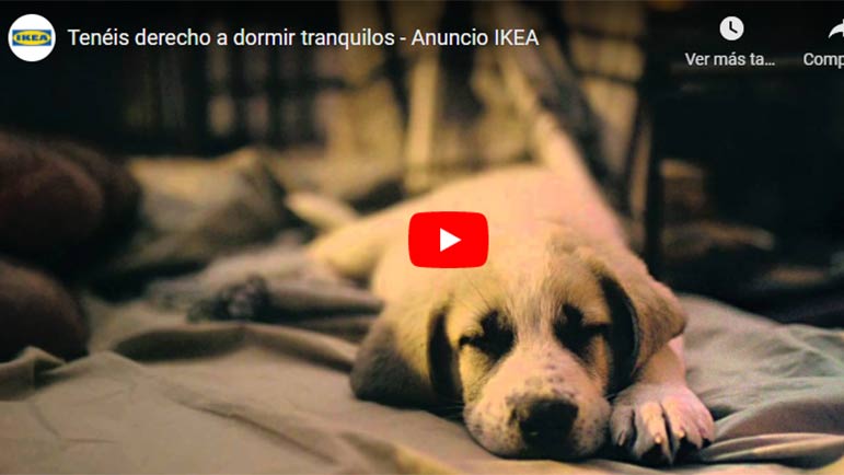 Video anuncio IKEA Tenéis derecho a dormir tranquilos