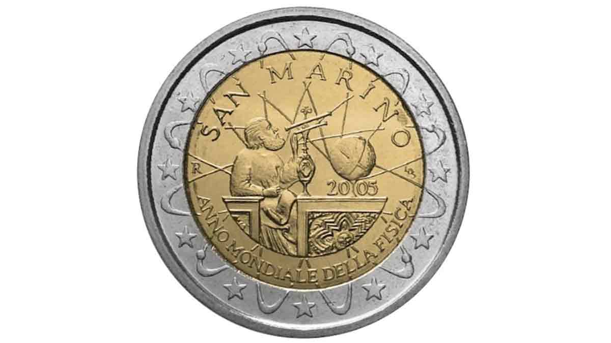 Moneda de 2 euros de San Marino