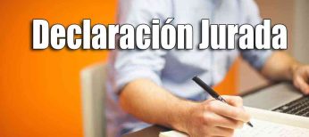 Cómo hacer una declaración jurada